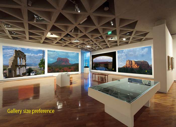 Gallery display example